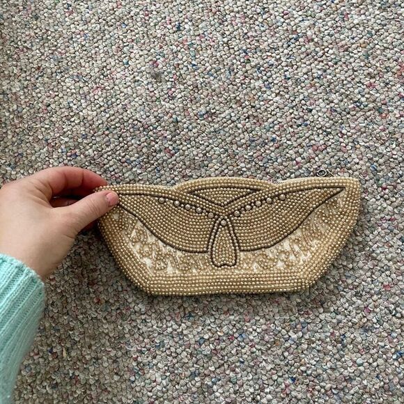 Vintage Beaded Clutch Glam - Picture 5 of 7